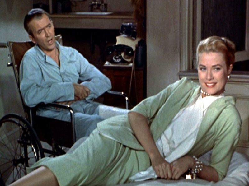 Grace Kelly en La ventana indiscreta