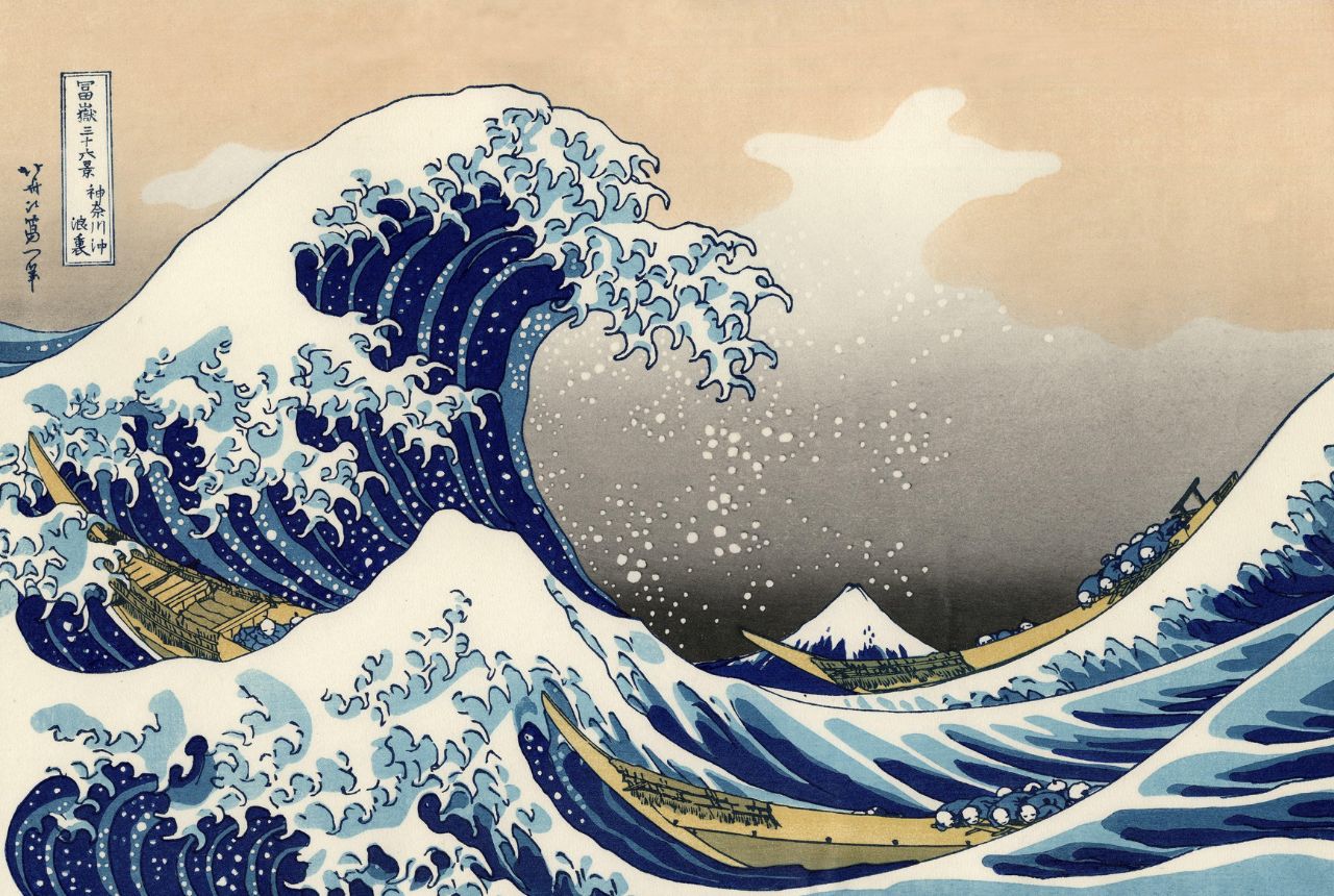The Great Wave Off Kanagawa 1823
